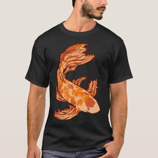 T-shirt Carpe de Flammes (Devant)