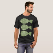 T-shirt Carpe de Noël herbeuse (Devant entier)