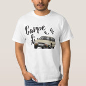 T-shirt Carpe diem avec Citroën CX - customisez-le ! (Devant)