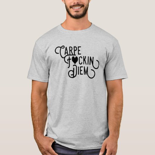 T-shirt Carpe F Diem (Devant)