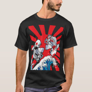 T-shirt Carpe Japonaise Fleur De Cerisier 36