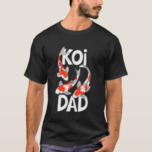 T-shirt Carpe japonaise koi dad