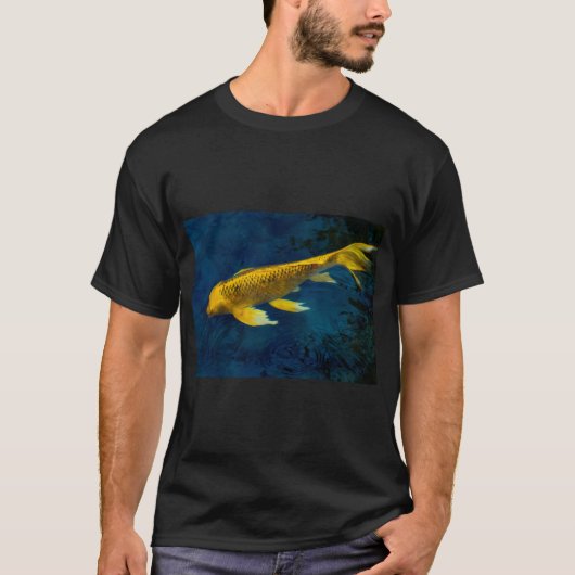 T-shirt Carpe Koï Dorée (Devant)