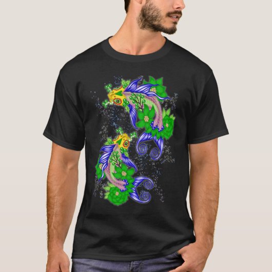 T-shirt Carpe Koi Fantastique (Devant)