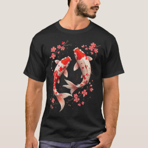 T-shirt Carpe Koï Fleur de Cerisier