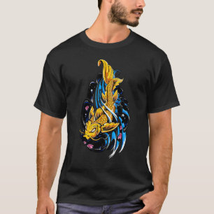 T-shirt Carpe Koi Japonaise Fleur De Cerisier 65