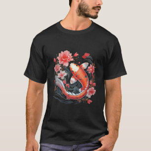 T-shirt Carpe Koi Japonaise Poisson Nishikigoi Tableau Noi