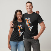 T-shirt Carpe Koï Orange (Unisexe)