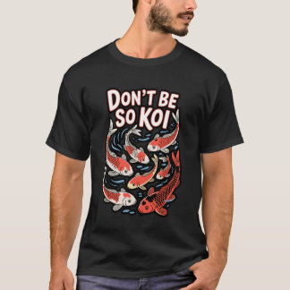 T-shirt Carpe Koi Showa Sanke Japonaise Koi Nishikigoi