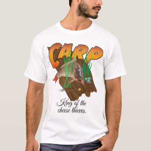 T-shirt Carpe Sur La Chasse Avec Personnalisation Pêche