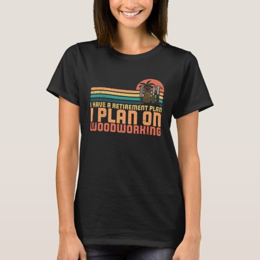T-shirt Carpenter joinery carpenter woodworker chainsaw pr (Devant)