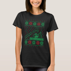 T-shirt Carpenter Xmas Carpentering Woolworker Ugly Chris