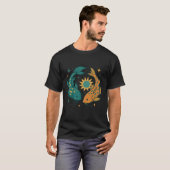 T-shirt Carpes Koï Colorées Unisexe (Devant entier)
