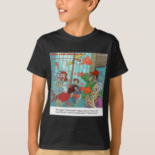 T-shirt Carpnado : Une tempête de poissons rouges