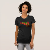 T-shirt Carré Abstrait (Devant entier)
