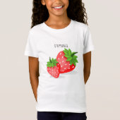 T-Shirt Carré de fraises (Devant)