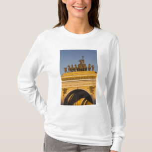T-shirt Carré Dvortsovaya, Arche de Triomphe, coucher de 