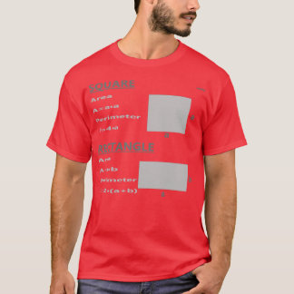 T-shirt Carré et rectangle