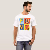 T-shirt carré Funk (Devant entier)