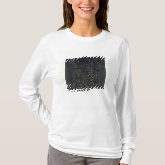T-shirt Carré noir (Devant)