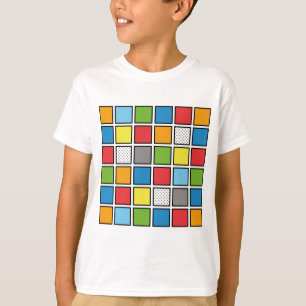 T-shirt Carré style bande dessinée