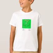 T-shirt Carré vert (Devant)