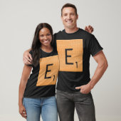 T-shirt Carreaux 'E' (Unisexe)