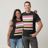 T-shirt Carrelage en Patchwork : Conception Versatile Sans (Unisexe)