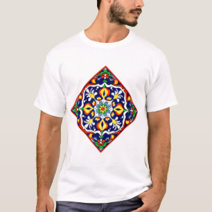 T-shirt Carrelage Talavera Mexicaine No 3