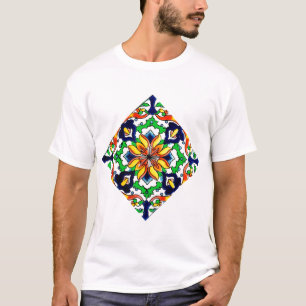 T-shirt Carrelage Talavera Mexicaine No 6