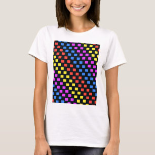 T-shirt Carrés colorés