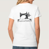 T-shirt Carrés colorés couture éducative (Dos)