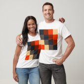 T-shirt Carrés couleur (Unisexe)