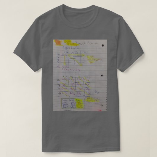 T-shirt Carrés de Bio Punnet (Design devant)