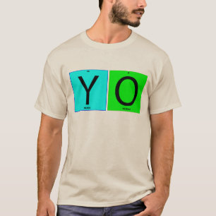 T-shirt Carrés de YO