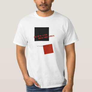 T-shirt Carrés noirs et rouges par Kazimir Malevich