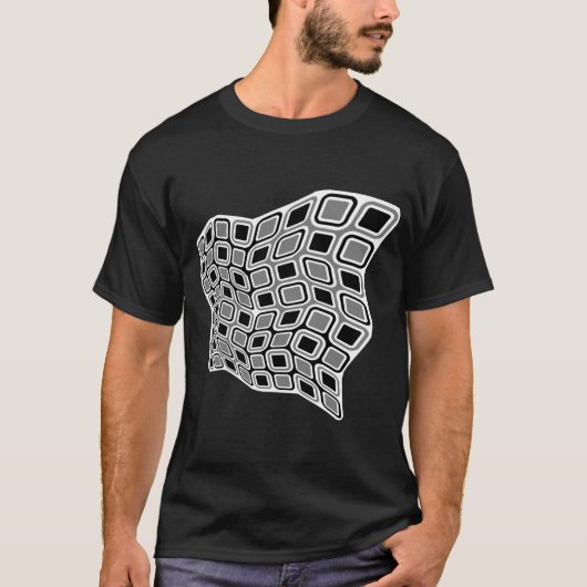 T-shirt Carrés Trippy (Devant)