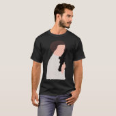 T-shirt Carrie Fisher (Devant entier)