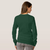 T-shirt Carrigaline, Irlande avec drapeau irlandais (Dos entier)