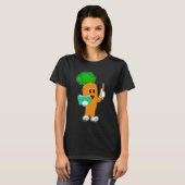 T-shirt Carrot Professeur livre scolaire (Devant entier)