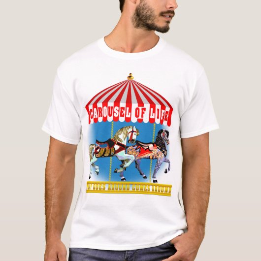 T-SHIRT CARROUSEL DE LA VIE T (Devant)