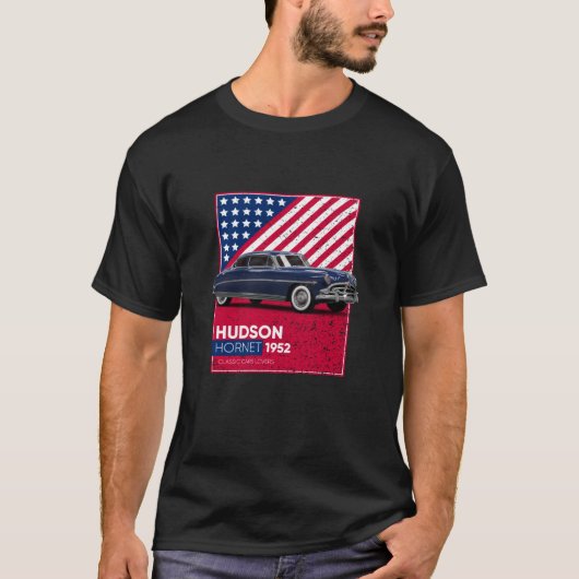T-shirt Cars classiques Hudson Hornet 1952 (Devant)