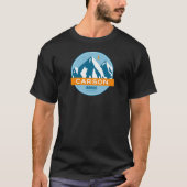 T-shirt Carson Range California Nevada (Devant)