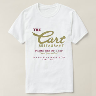 T-shirt Cart Restaurant, Wabash et Harrison, Chicago, IL