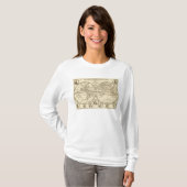 T-shirt Carte 4 du monde (Devant entier)