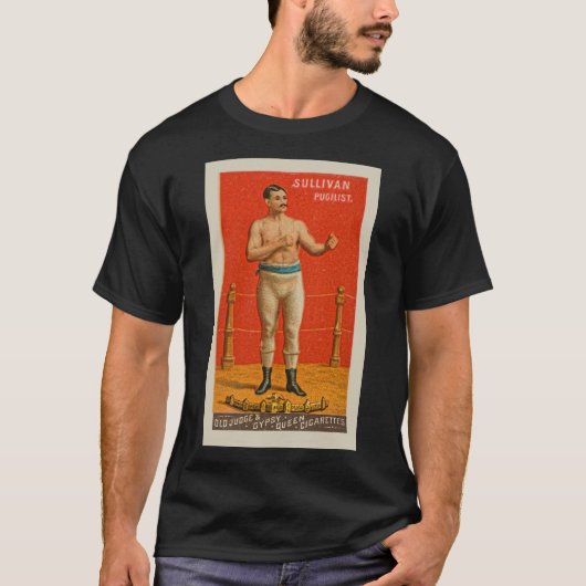 T-shirt Carte à cigarette vintage (Devant)