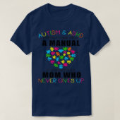 T-shirt Carte ADHD Austism (Design devant)