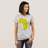 T-shirt Carte Afrique Funky (Devant entier)