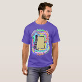 T-shirt Carte Alabama avec noms (Devant entier)