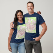 T-shirt Carte ancienne de Gainesville Floride 1966 format  (Unisexe)